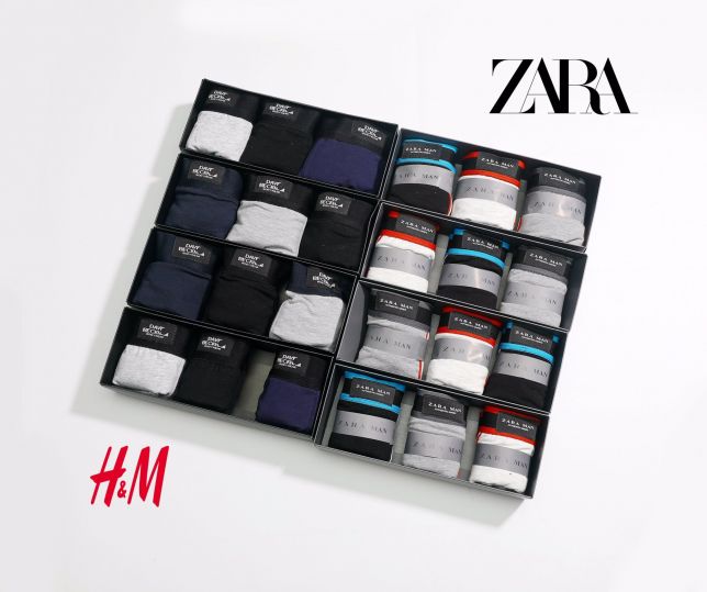 [Underwear] ZARA/H&M, Box of 3
